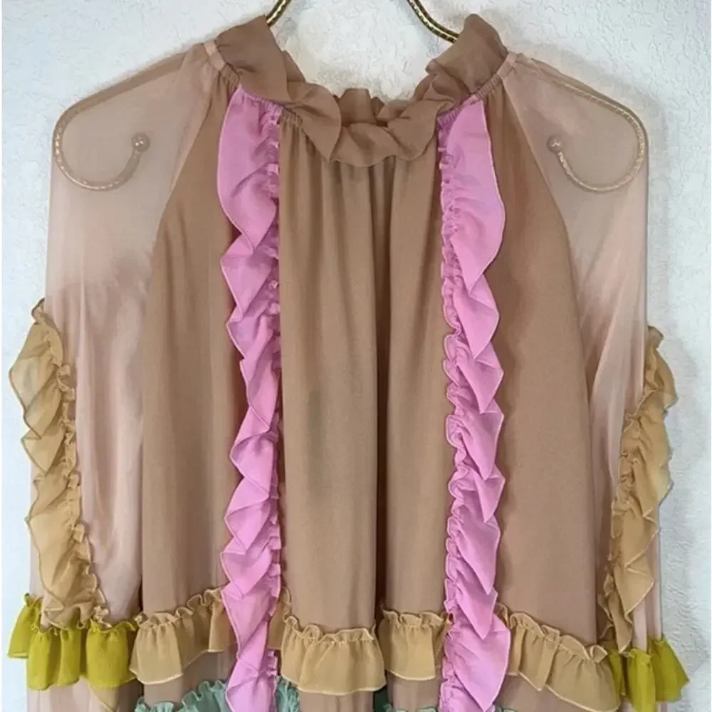 Cynthia Rowley Avery Mini Ruffle Dress